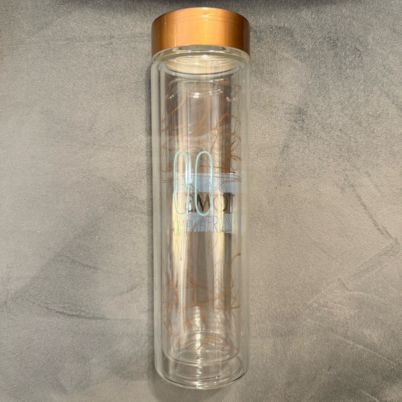 EUC TOMS Double Wall Glass Water Bottle - Picture 2 of 3